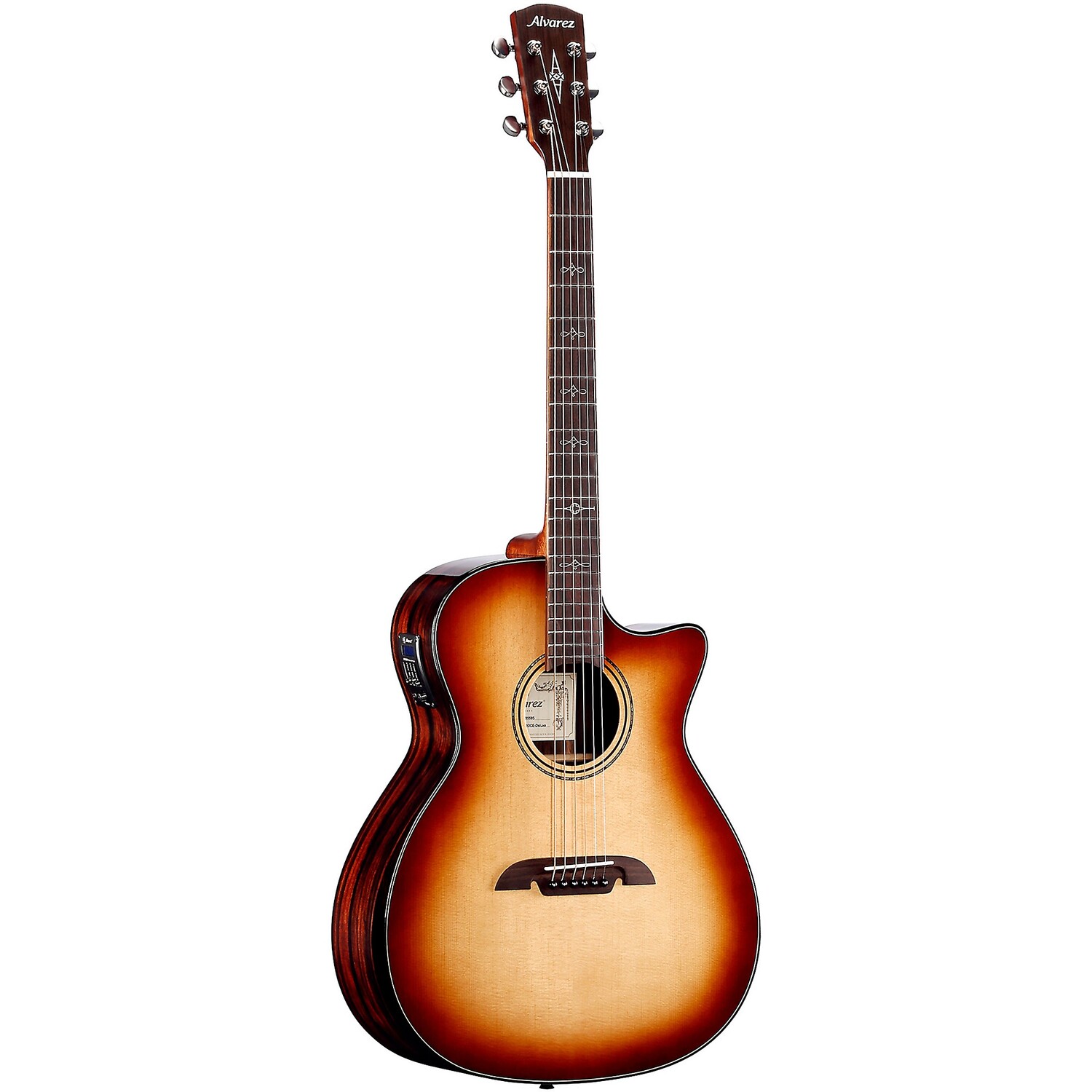 

Акустико-электрическая гитара Alvarez AGE910 Deluxe Shadow Burst