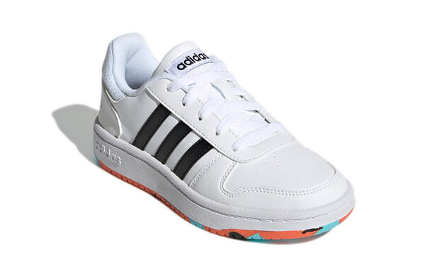 Кроссовки neo hoops 2.0k Adidas, белый — фото 3