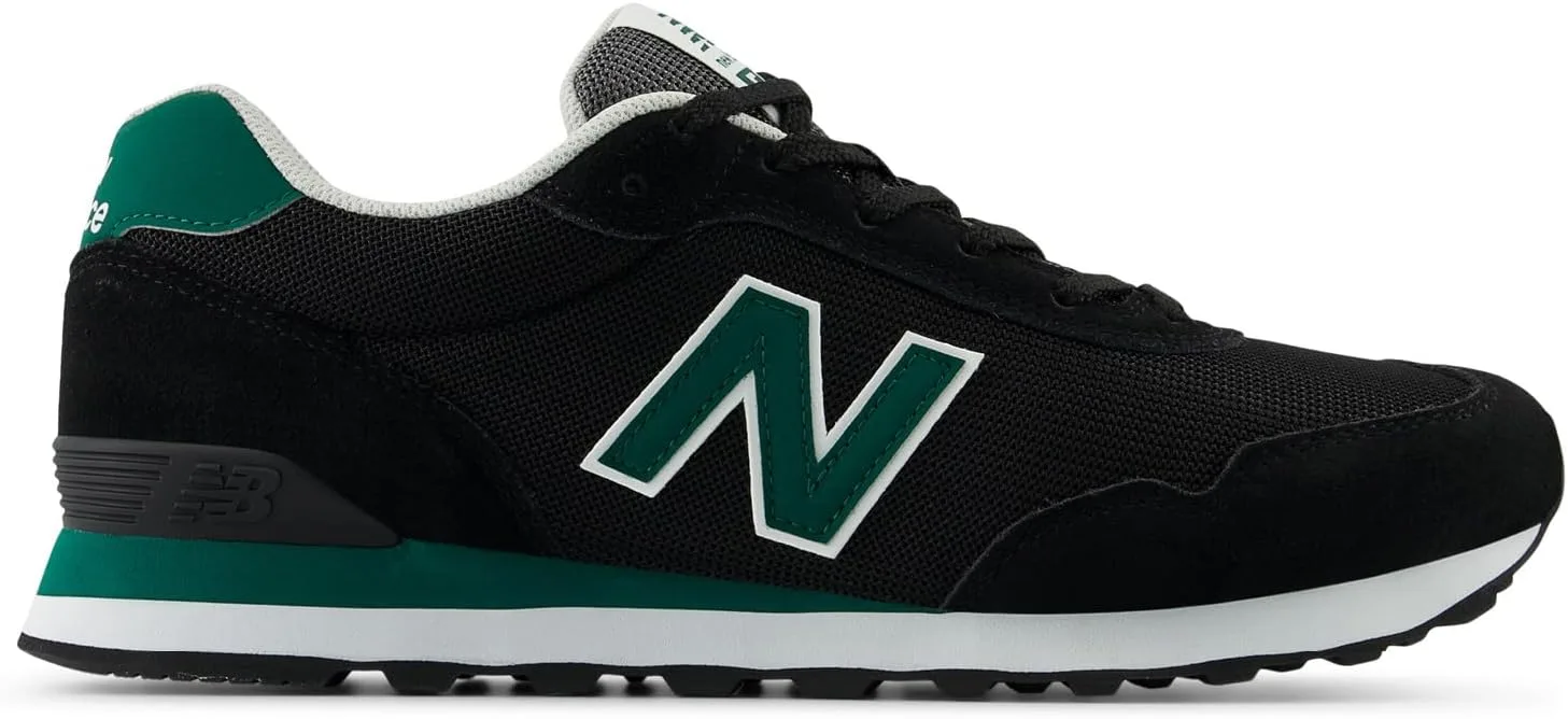 Мужские кроссовки New Balance 515, черный/зеленый — фото 2