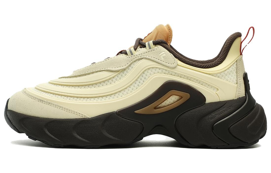 

Кроссовки FILA FUSION Ray 4 Lifestyle Shoes Women's Low-top Angora/True Brown/Black, бежевый/черный