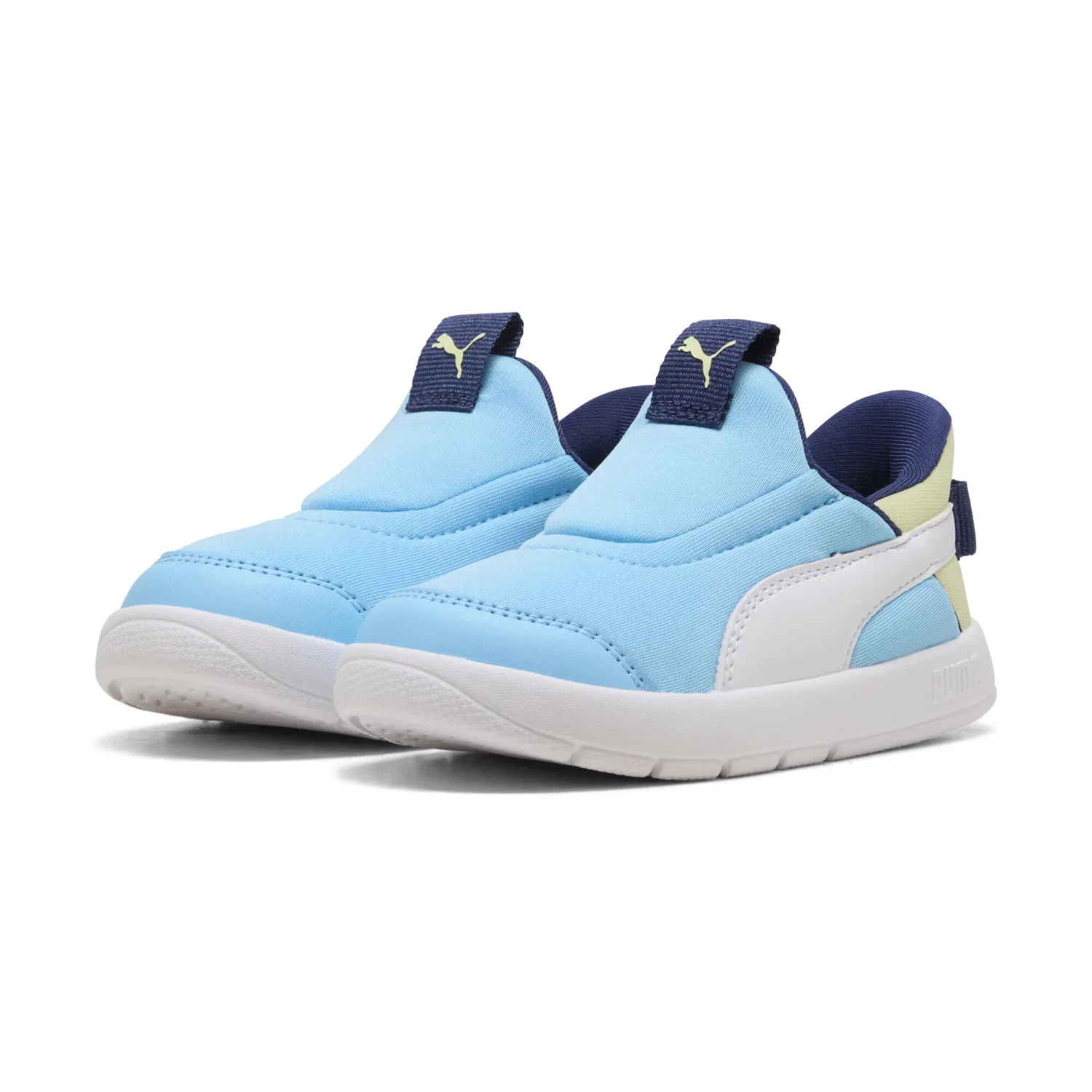 Кроссовки 'Courtflex v3' Puma, Light Blue — фото 2