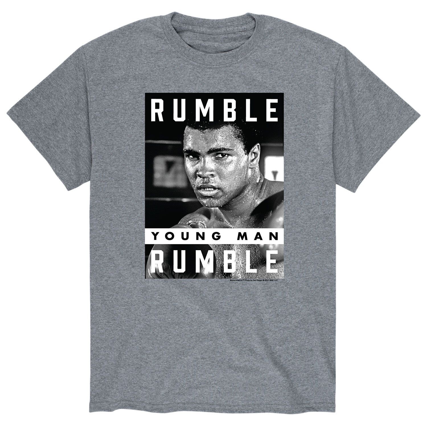 

Мужская футболка Ali Rumble In The Jungle BW Licensed Character