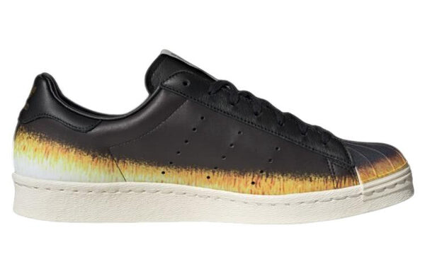 Кроссовки оригиналы суперзвезда 80-х x хан мейлин Adidas, черный — фото 2
