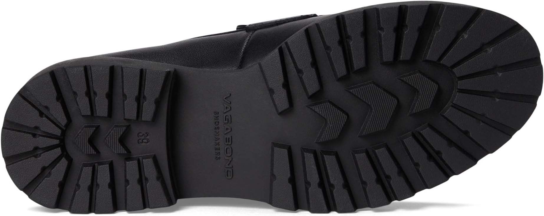 Лоферы Vagabond Shoemakers Women's Kenova Leather Monk, Black — фото 3