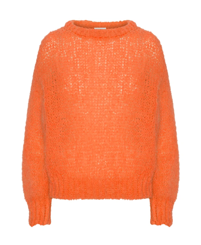 

Пуловер из альпаки Leonnie Americandreams, оранжевый