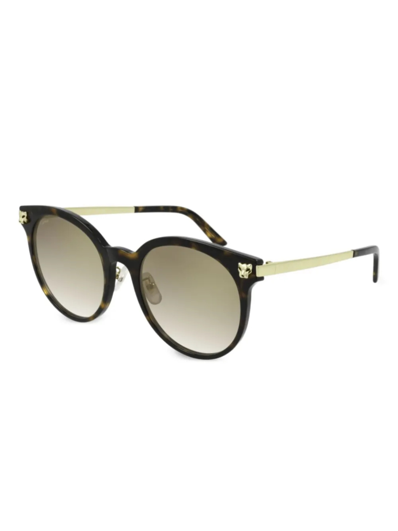 

Солнцезащитные очки Panthère de Cartier Cartier Eyewear, коричневый
