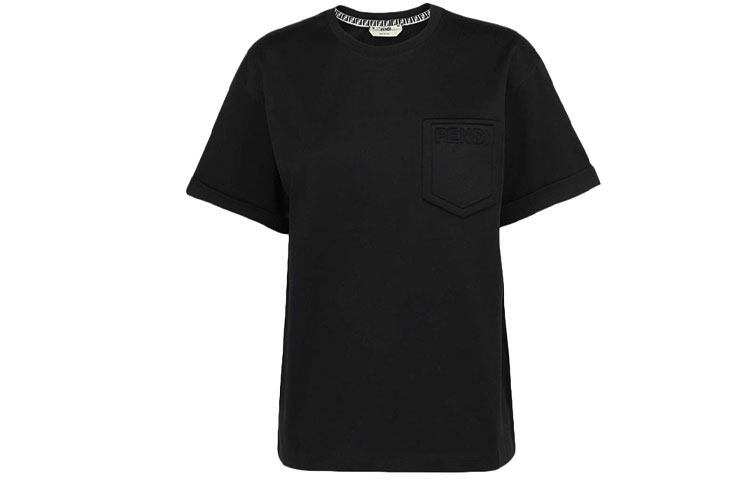 

Футболка женская черная FENDI