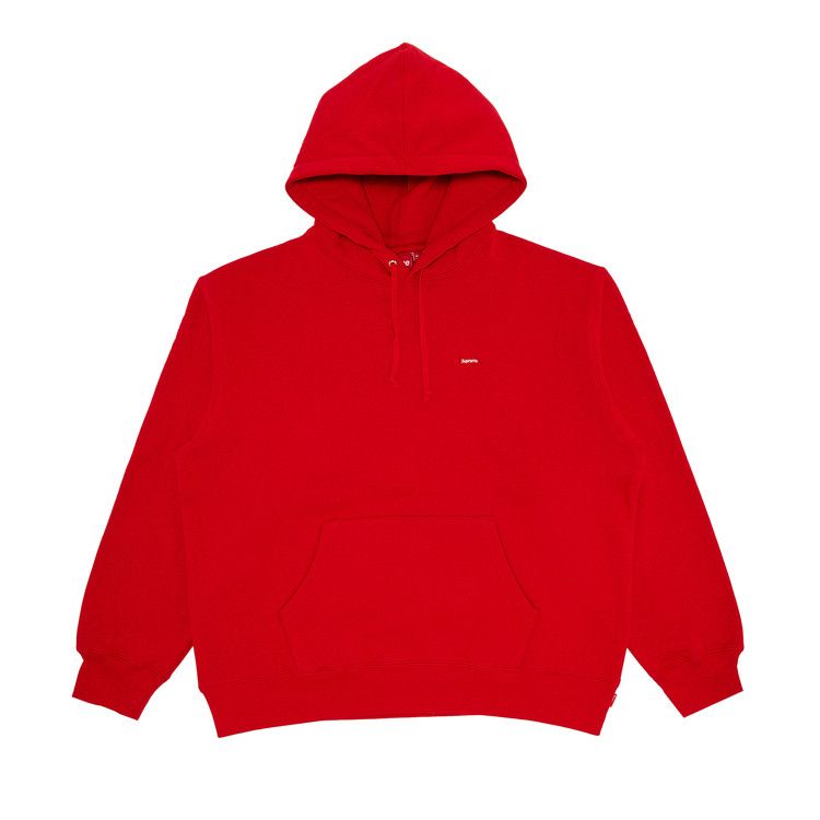 

Толстовка Supreme Small Box Hooded Sweatshirt, Red