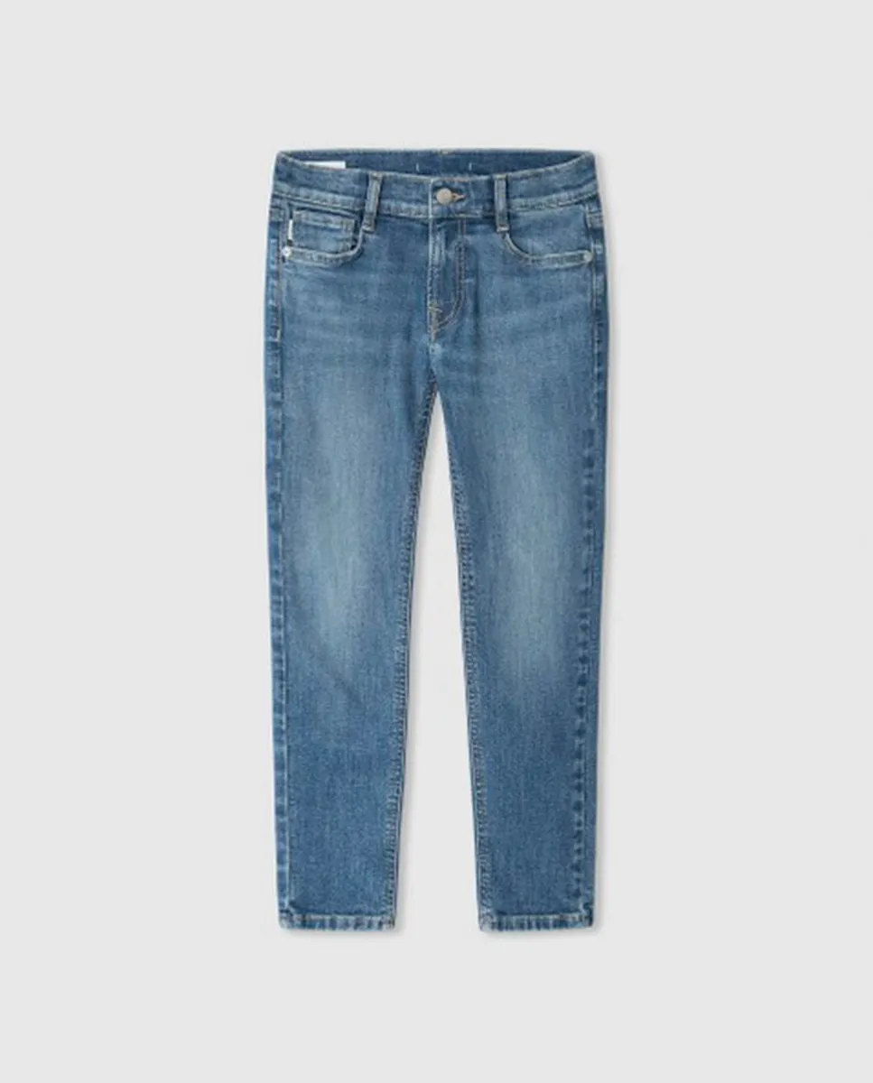 

Детские джинсы зауженные Asher Pepe Jeans, синий