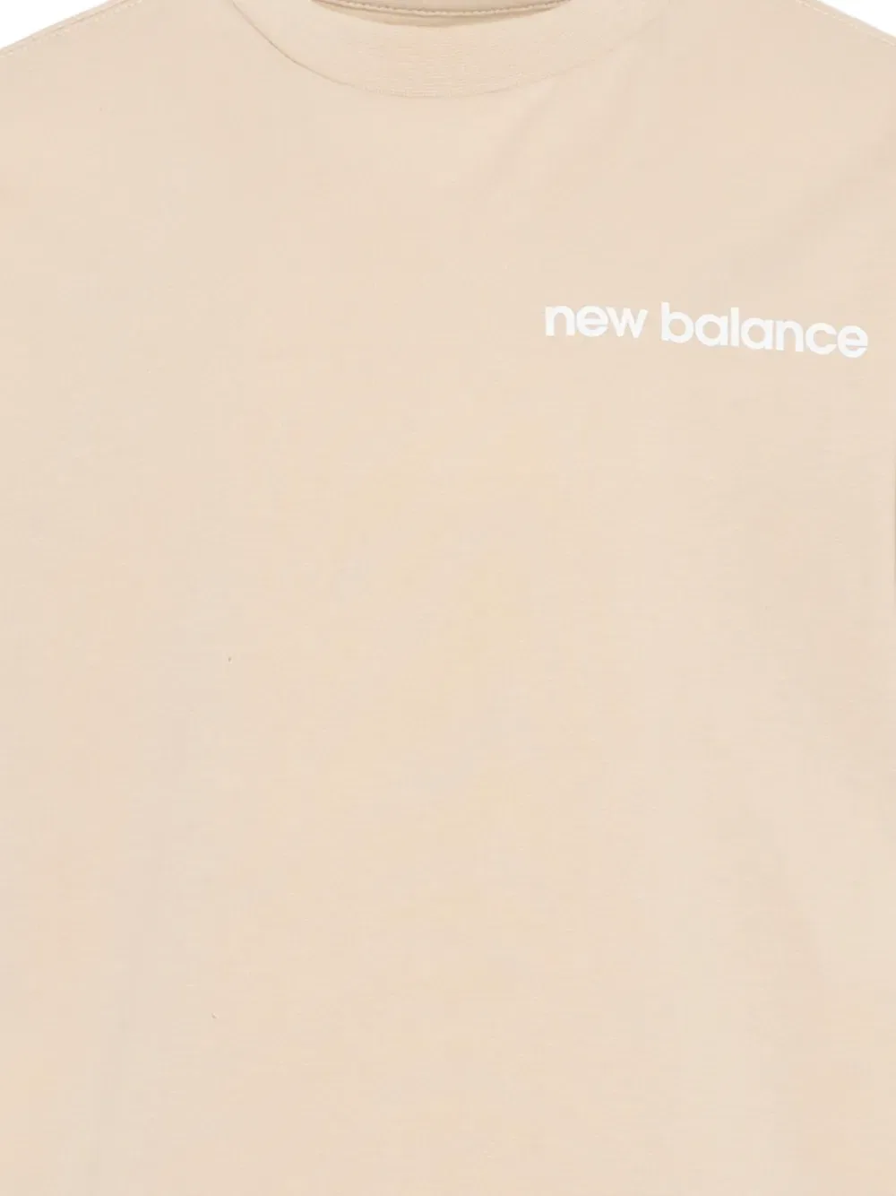 Футболка с коротким рукавом New Balance Kids, нейтральный — фото 3