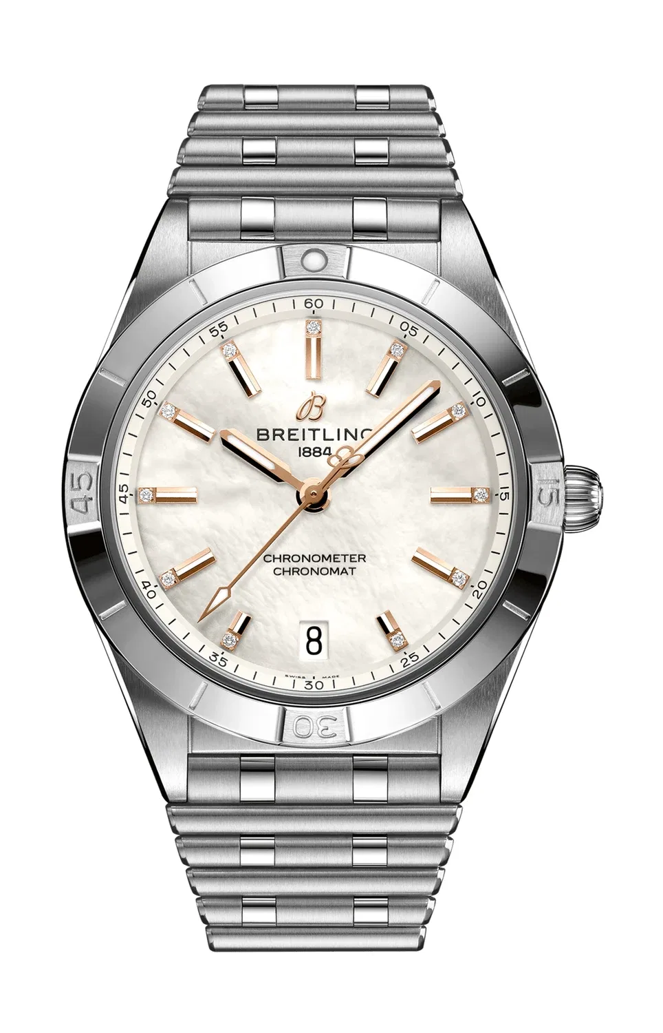 ХРОНОМАТ АВТОМАТИК 36 - A10380101A4A1 BREITLING, черный