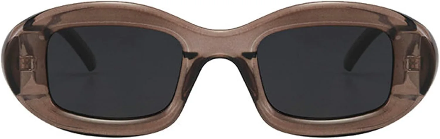 

Солнцезащитные очки Willochra Retro Small Oval для женщин, модные солнцезащитные очки неправильной формы, винтажные узкие очки с защитой от УФ-излучения, C4