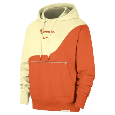 

Худи Nike Team 13 Standard Issue WNBA Basketball Hoodie, цвет Alabaster/Brilliant Orange/Pale Ivory/Brilliant Orange