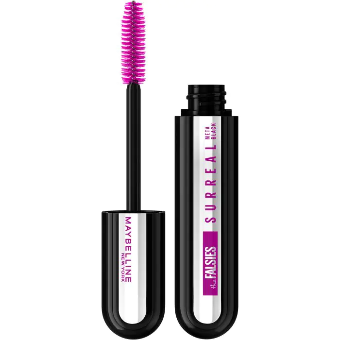 

Дубль Тушь для ресниц the falsies surreal máscara de pestañas efecto extensiones meta black Maybelline New York