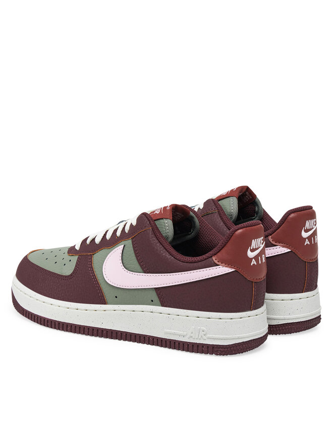 Кроссовки Nike Air Force 1 '07 Next Nature Wmns HQ4047, вишневый/бордовый — фото 3