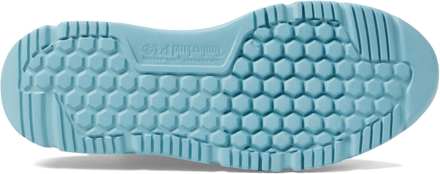 Timberland PRO Setra Knit Composite Safety Toe женские кроссовки - дышащий верх - съемная стелька, White/Peach — фото 3