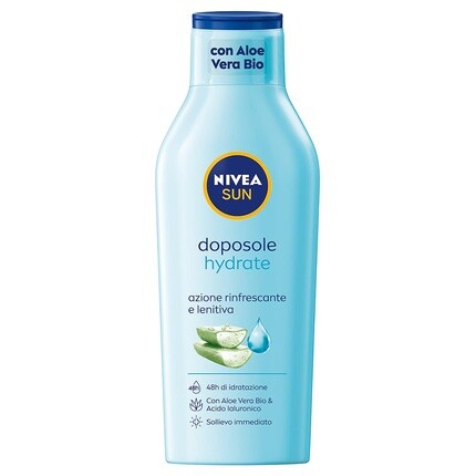 

Увлажняющее молочко Sun After Sun с алоэ вера и гиалуроновой кислотой, 400 мл, Nivea