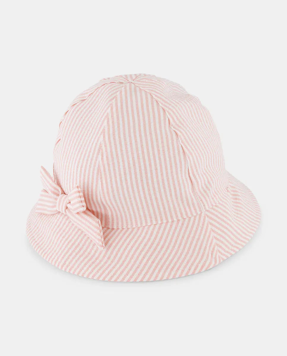 

Шляпка из пике для малышки Baby El Corte Inglés, розовый