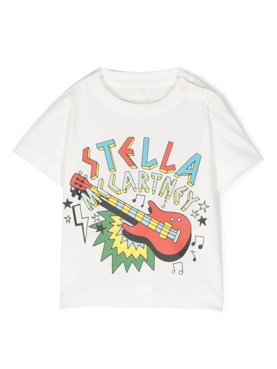 

Stella McCartney Kids футболка с графичным принтом, белый
