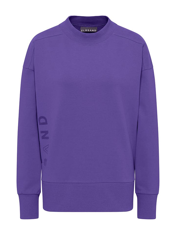 

Толстовка ELBSAND Sweatshirt Enola, фиолетовый