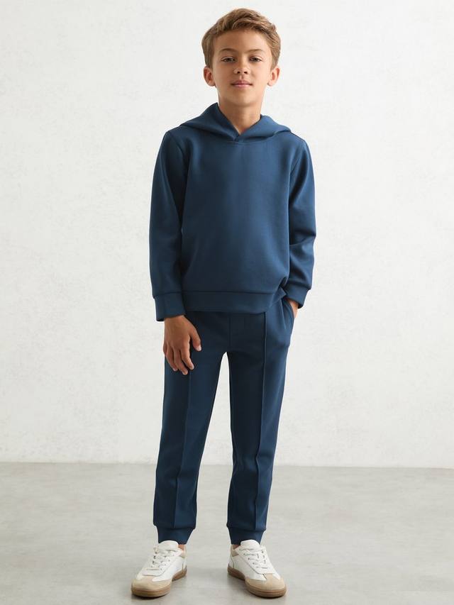 

Детская толстовка с длинным рукавом Fabien Reiss, Ocean Blue