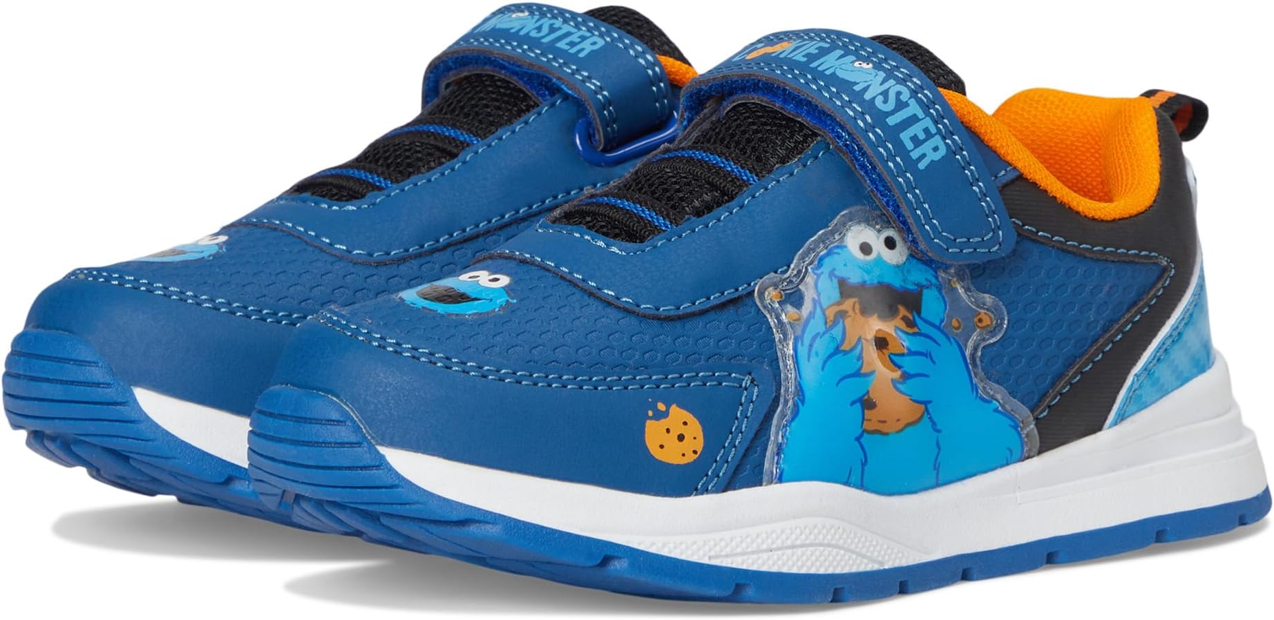 

Кроссовки Josmo Sesame Street Elmo Cookie Monster Sneaker, цвет Navy/Blue