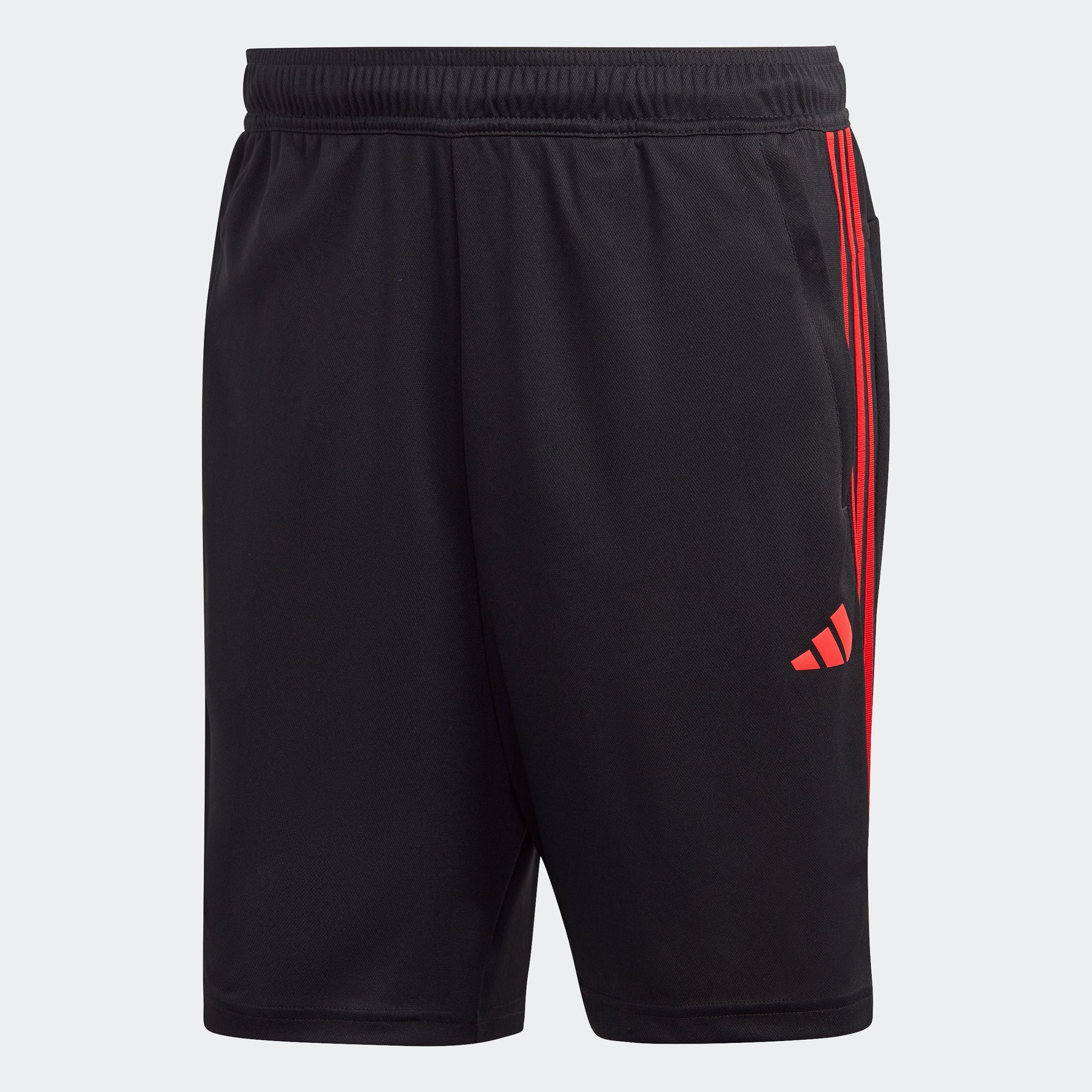 

Тренировочные шорты Train Essentials из пике с тремя полосками Adidas, black/better scarlet