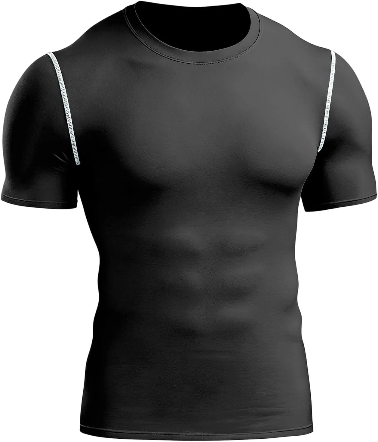 

Мужская футболка с коротким рукавом Compression, Quick Dry, для бега и тренировок