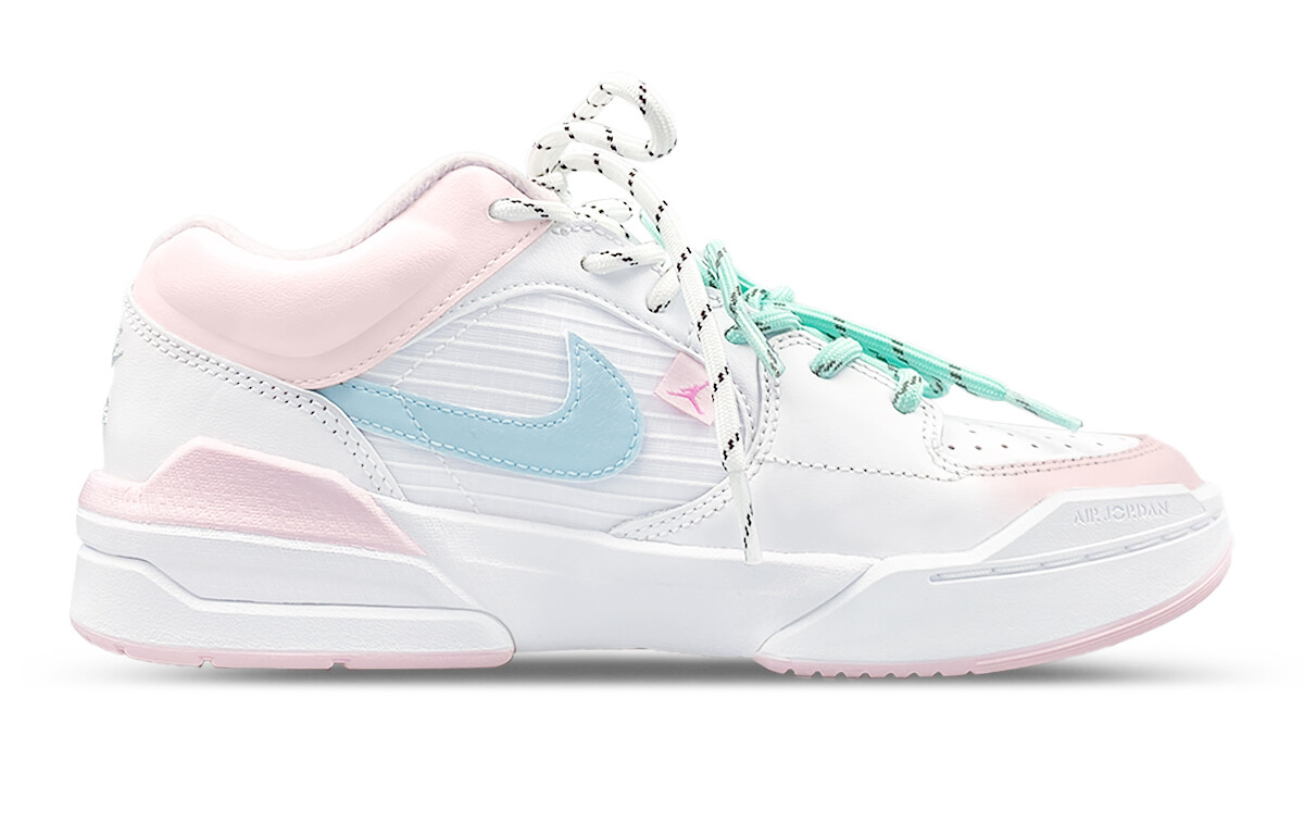 

Баскетбольные кроссовки Basketball Shoes Women's Low-Top White/pink/green Jordan