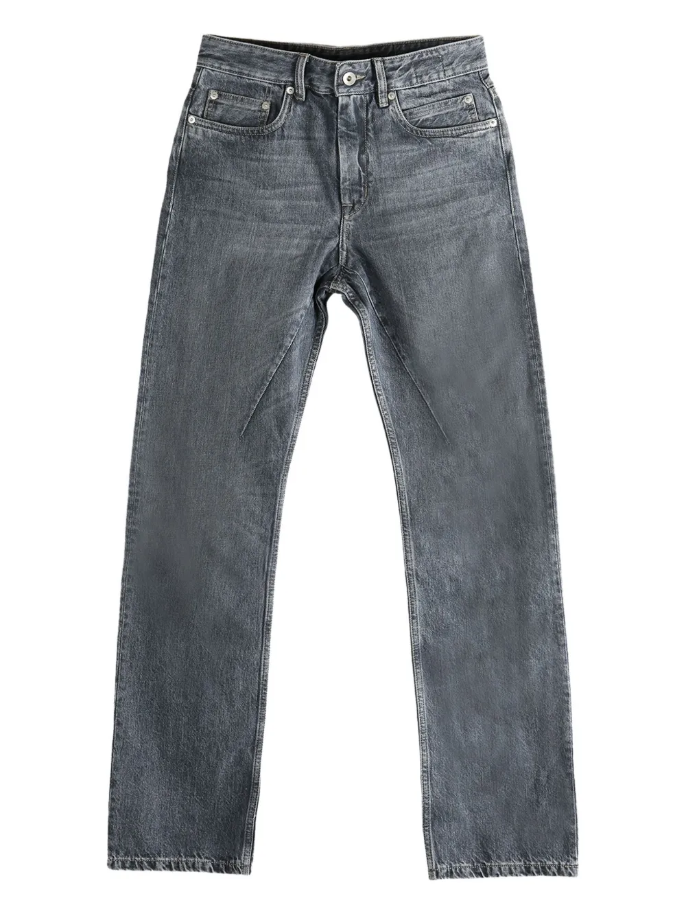 

Джинсы с эффектом потертости Rick Owens DRKSHDW, зеленый