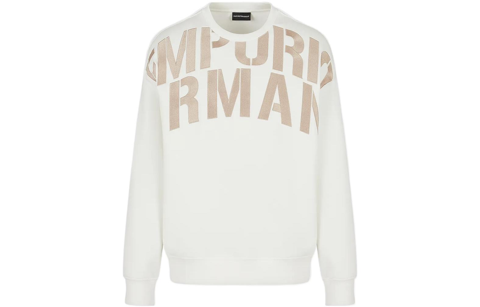 

EMPORIO ARMANI Толстовка мужская цвета слоновой кости