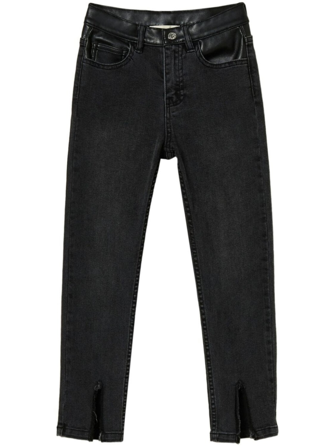 

TWINSET Детские обтягивающие джинсы Twinset Kids, черный