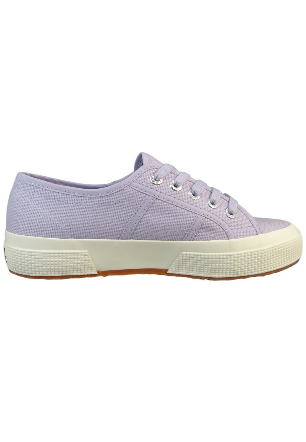 Полукеды Superga, фиолетово-сиреневый f слоновая кость — фото 2