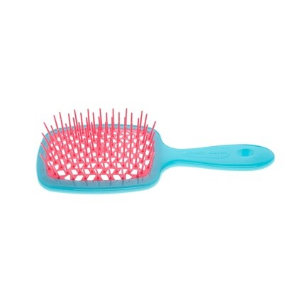 

Janeke Bicolor Superbrush Синий/Розовый Мягко распутывает волосы, Jг¤Neke