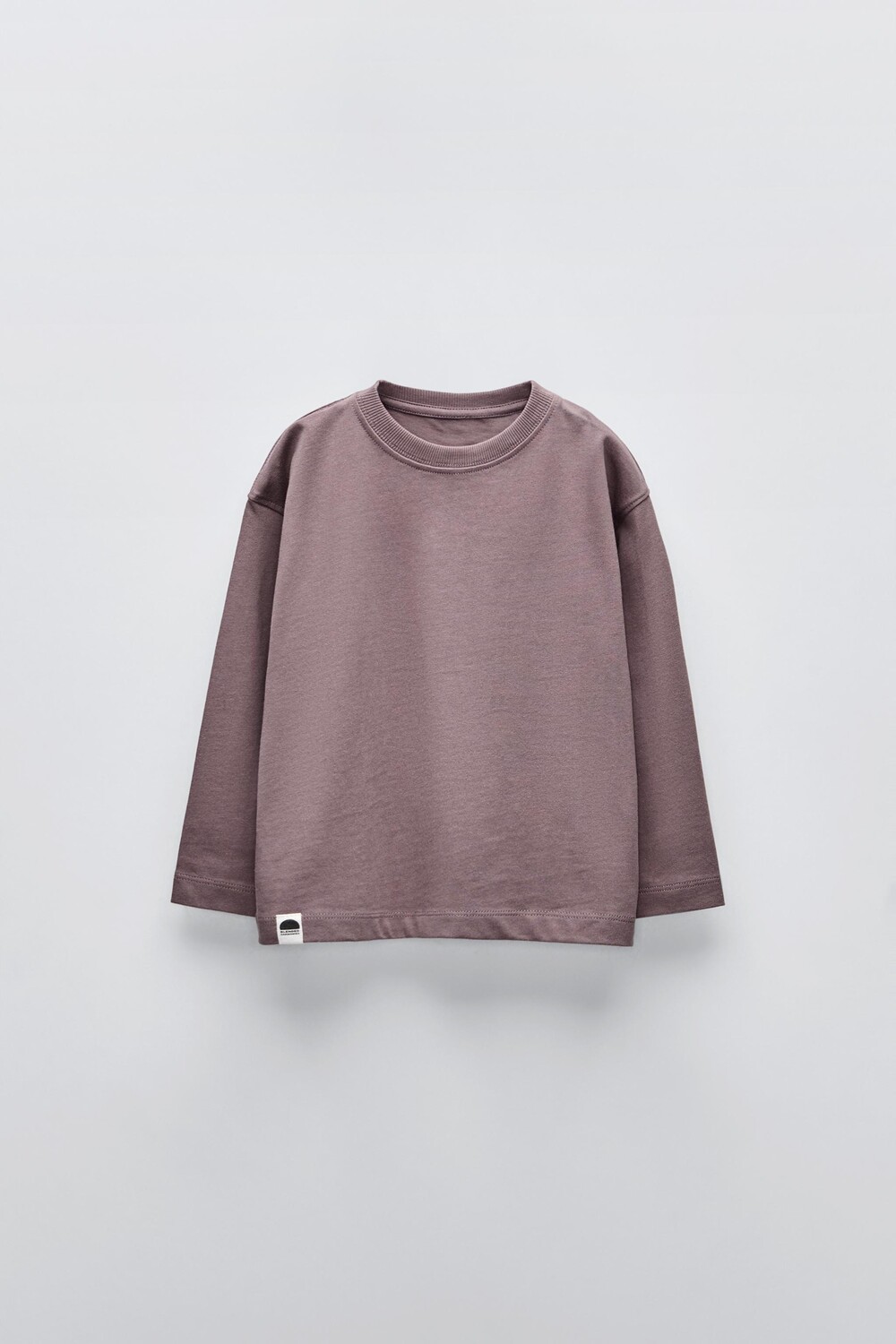 

Простая футболка с этикеткой ZARA, цвет chalk pink