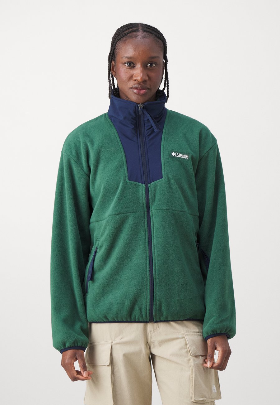 

Флисовая куртка Columbia SEQUOIA GROVE FULL ZIP , Rain Forest/Collegiate Navy/Green