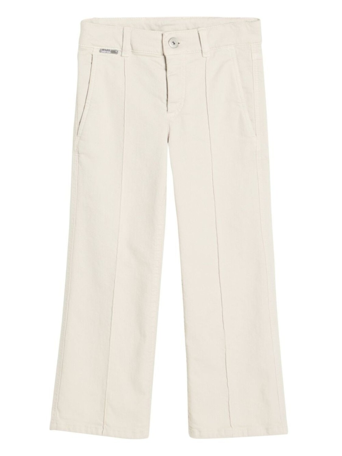 

Brunello Cucinelli Kids расклешенные брюки, белый