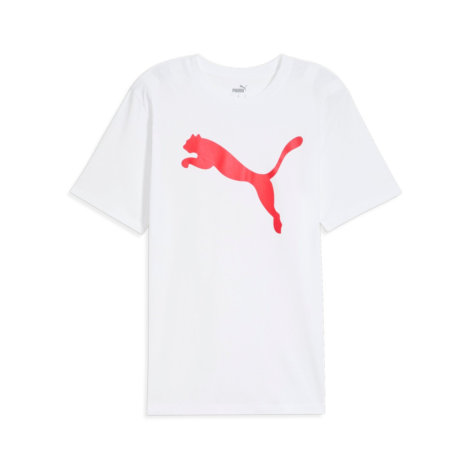 

Мужская футболка PUMA Essentials Big Cat, цвет White/For All Time Red