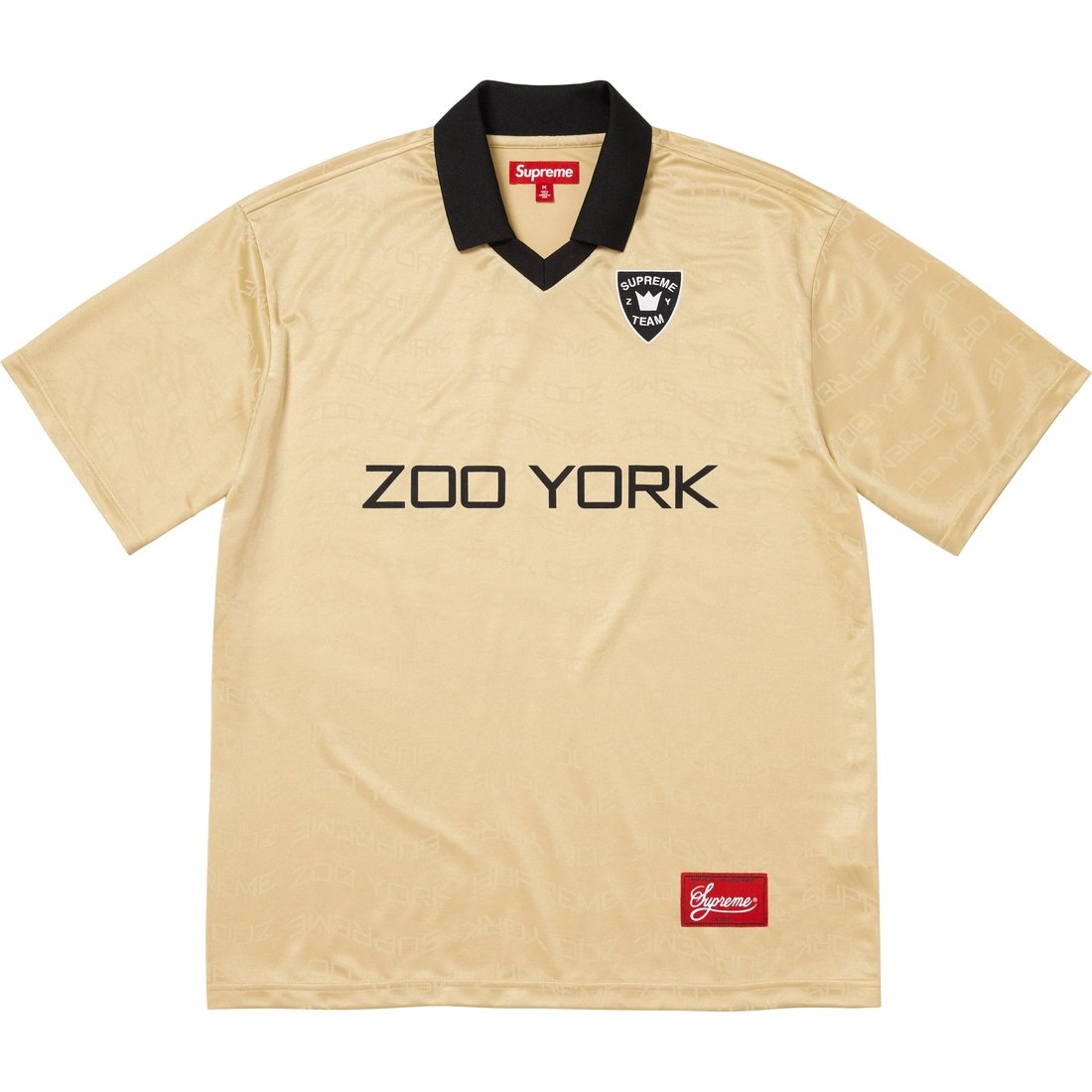 Supreme Футболка Zoo York Soccer Jersey 'SS 25 Yellow' — фото 2