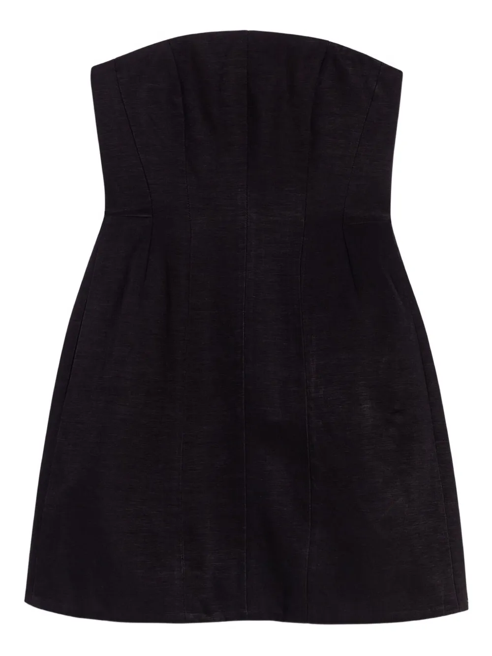 

Мини-платье без бретелек Maje, черный