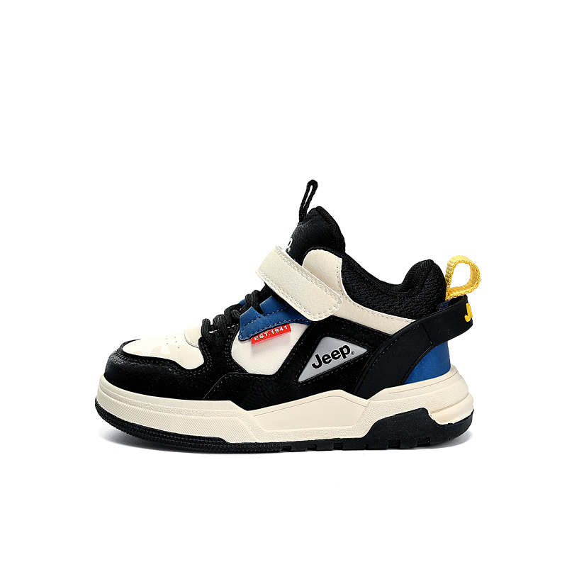Детские кроссовки High Top Lifestyle Vintage Black Kids' Jeep — фото 2