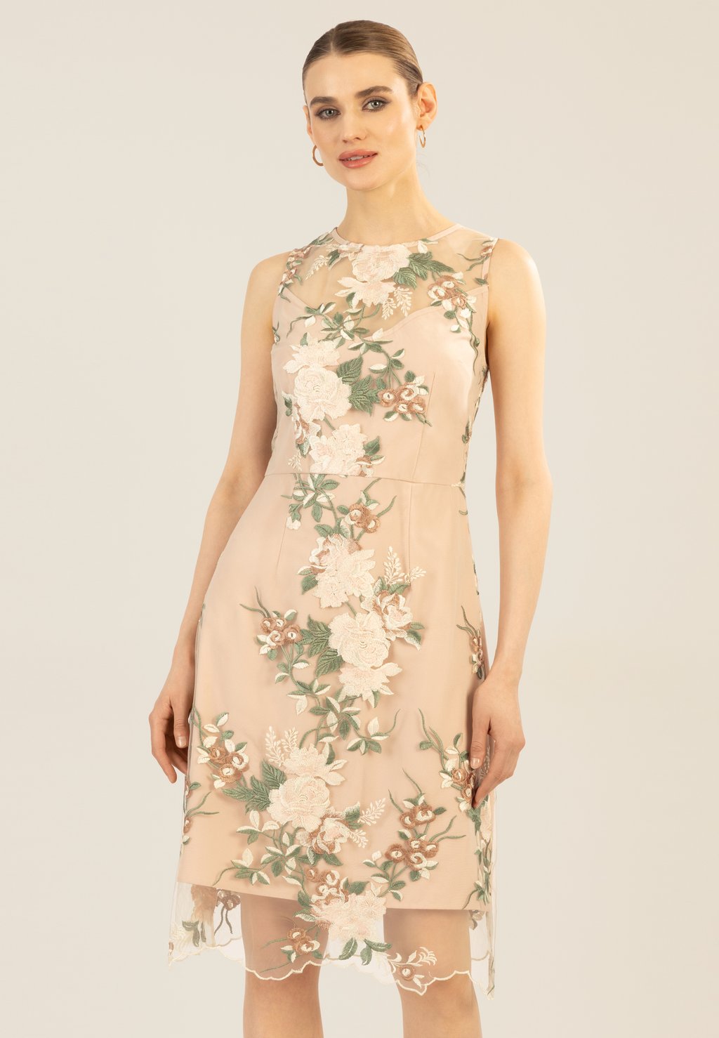 

Коктейльное/вечернее платье BESTICKTES Apart, цвет Nude Multicolor