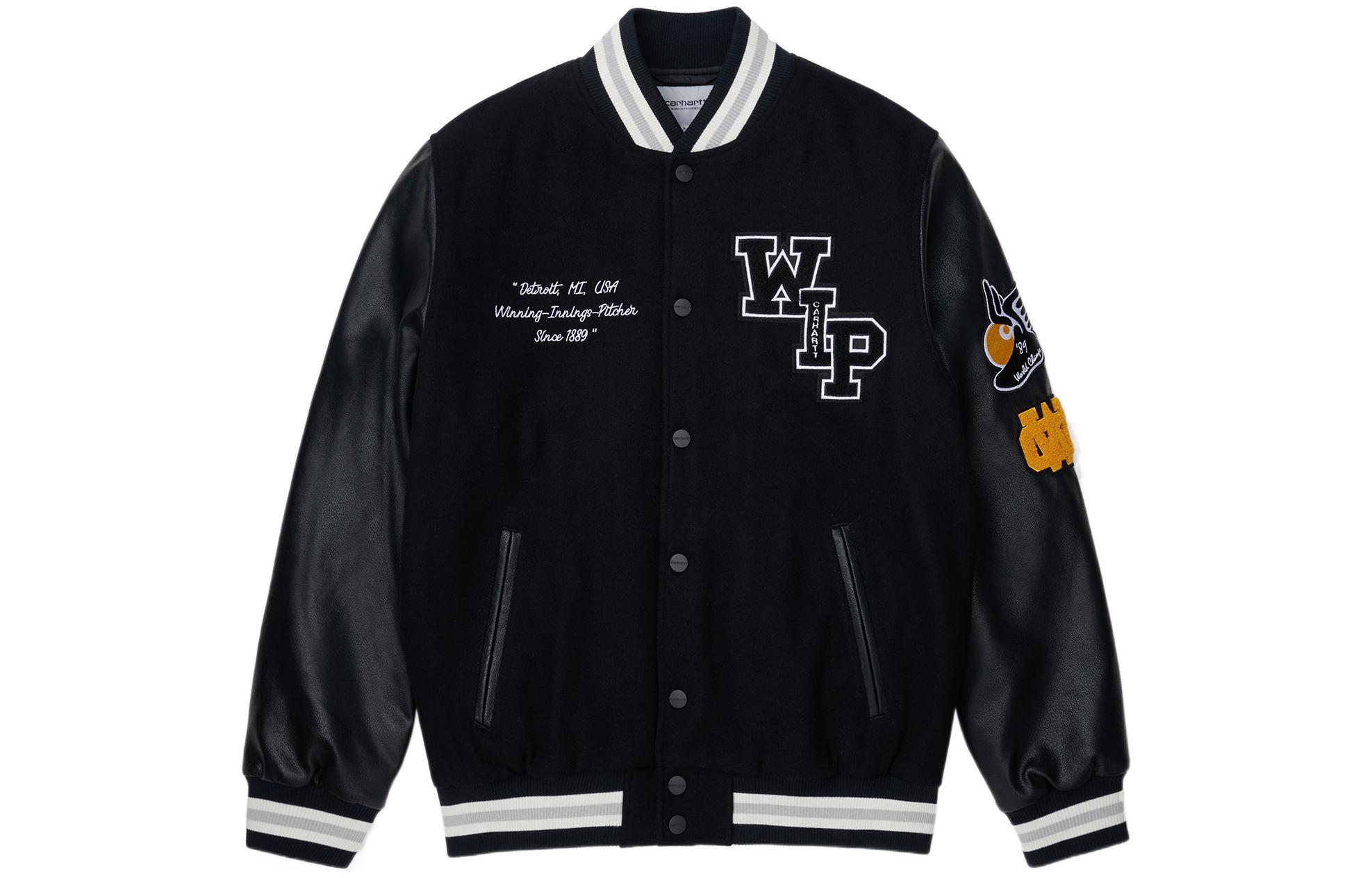 

Carhartt WIP Бейсбольная майка унисекс черная, Black