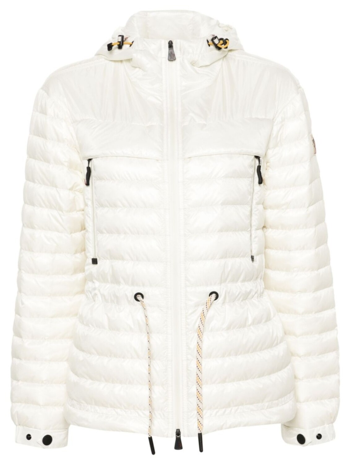

Moncler Grenoble стеганая спортивная куртка Eibing, белый
