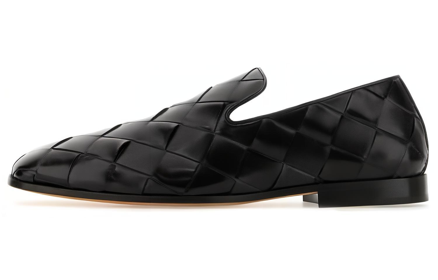 

Интреччато Римские тапочки Bottega Veneta, черный