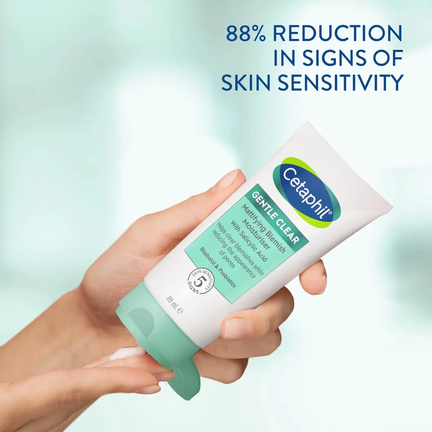 Крем для лица Cetaphil — Gentle Clear Матирующий с салициловой кислотой для чувствительной кожи, 89 мл — фото 2