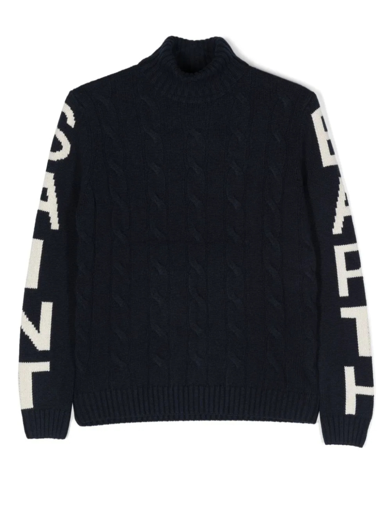 

MC2 Saint Barth Kids джемпер с логотипом, синий