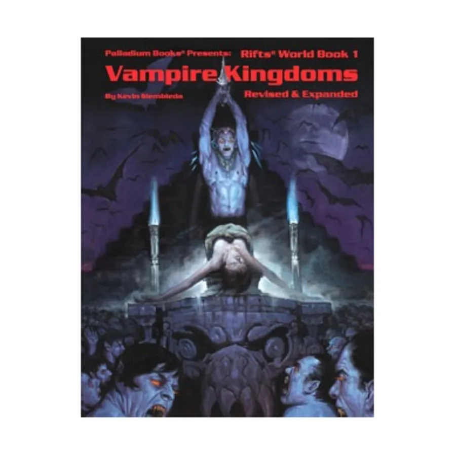 

Vampire Kingdoms (Revised Edition), Rifts - World Books #01 - #15, мягкая обложка