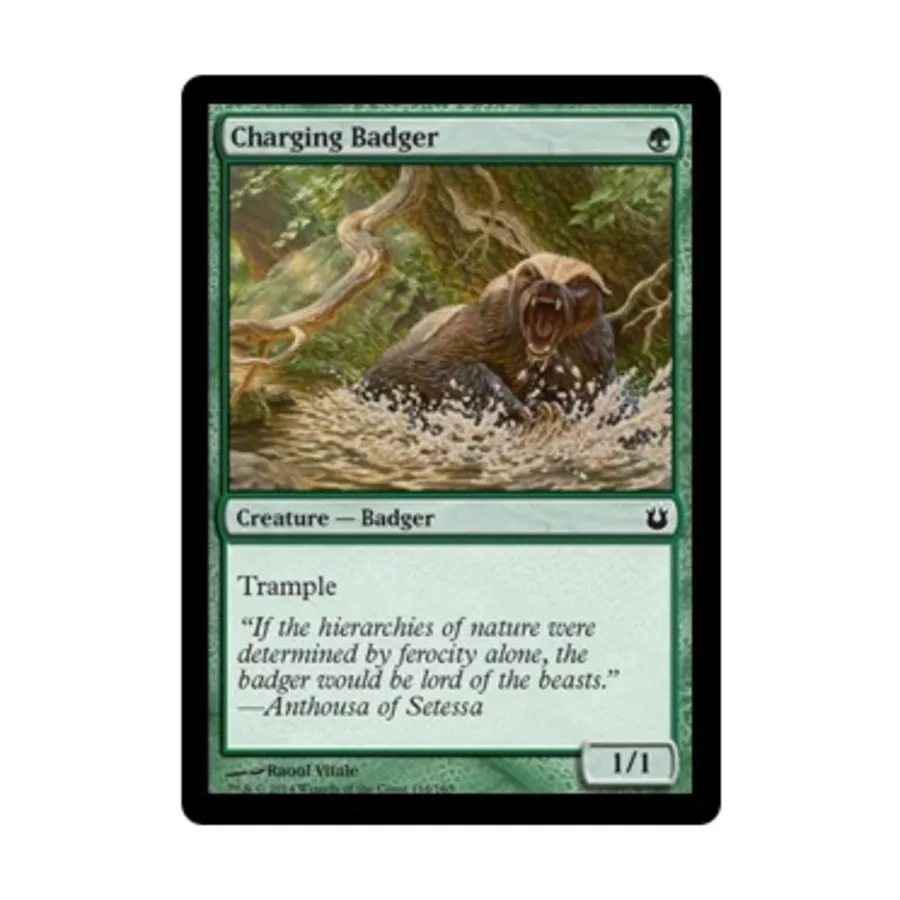 

CCG Атакующий барсук (С), MTG - Born of the Gods