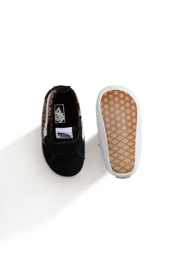 Кроссовки Vans Sk8 hi crib touch strap shoes, черный — фото 3